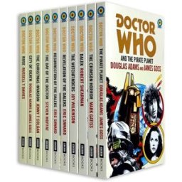 BBC Books Doctor Who: Target Collection 1-10 Books Set: The Pirate Planet, City of Death, Crimson Horror, Day of the Doctor, Dalek, Rose & More)