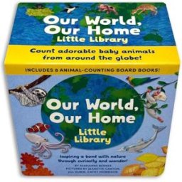 Dawn Publications ltd Our World, Our Home Little Library Collection 8 Books Box Set (Over on the Farm, in the Ocean, in a River, in the Forest, on a Mountain, in the Grassl