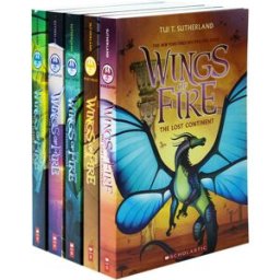 Scholastic Wings of Fire 5 Books Collection Set (11-15) By Tui T Sutherland