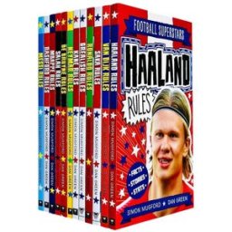 Welbeck ltd Football Superstars Rules Mega Pack 12 Books Collection Set – Messi, Neymar & Football Heroes Collection