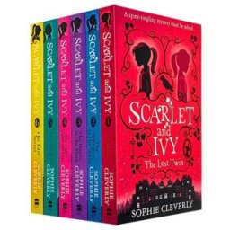 HARPERCOLLINS Scarlet And Ivy Books, 6 Book Collection Set By Sophie Cleverly, Lost Twin Whispers In The Walls Dance In..