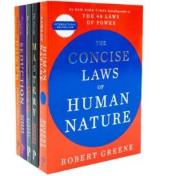 Profile Books The Concise Series By Robert Greene 5 Books Set (The Concise Laws of Human Nature,The Concise Law of 33 Strategies of War & The Daily Laws)