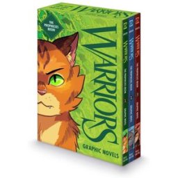 HarperCollins The Warriors (Warrior Cats) Graphic Novel Box Set: The Prophecies Begin: The Complete First Arc, Books #1-#3 - A Blockbuster Graphic Novel Adventure f