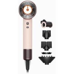 Dyson Supersonic Nural Straight+Wavy Hair Dryer - Pink, New