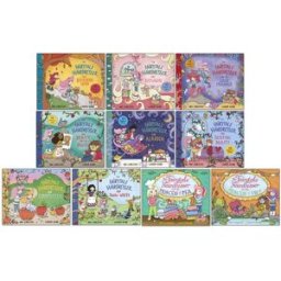 Puffin The Fairytale Hairdresser Collection 10 Books Set – Rapunzel, Cinderella, Snow White, Beauty & the Beast, Aladdin, Princess and the Pea & More Child