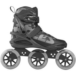 Roces Neon TIF Roller Blades (Black) - Black;Grey - Size: 9.5 EU