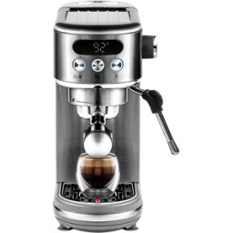 Daewoo Digital Display 20 Bar Espresso Coffee Maker Machine with Milk Frother Filter Steam Wand & Cup Warmer, New
