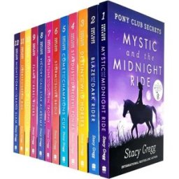 HARPERCOLLINS Pony Club Secrets 12 Books Collection Set by Stacy Gregg – Mystic and the Midnight Ride & Horse Adventure Collection