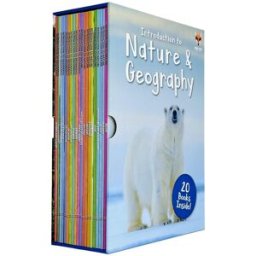 Fox Eye Publishing Introduction to Nature and Geography 20 Books Collection Box Set – Educational Learning Collection for Kids