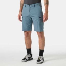 Helly Hansen Men's Quick-Dry Cargo Shorts 11 - Washed Navy Blue - Male