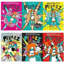 Simon & Schuster Pizazz 6 Books Collection Set by Sophy Henn – Funny Superhero Adventure Collection for Kids