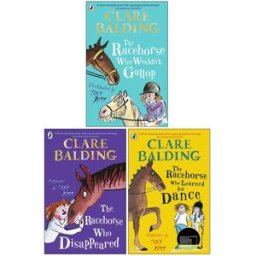 Puffin Clare Balding Charlie Bass 3 Books Collection Set – Horse Adventure Stories Collection for Kids