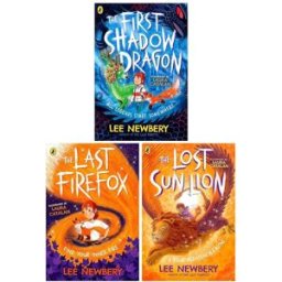 Puffin ltd The Last Firefox Series By Lee Newbery 3 Books Collection Set (The Last Firefox, The First Shadow dragon and The Lost Sun Lion)