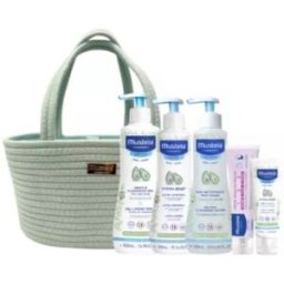 Mustela Green Basket with Essentials