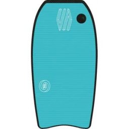 Sniper Puffer Fish Inflatable Bodyboard (Teal) - Teal;Grey - Size: 97cm