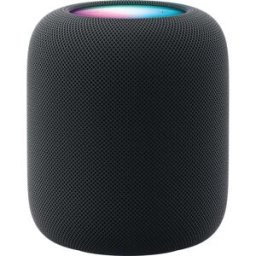Apple HomePod 2nd Generation Smart Speaker Midnight – High-Fidelity Audio, Siri, Spatial Audio, Smart Home Hub & Room Sensing, New