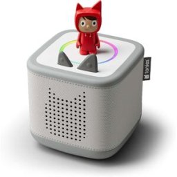 Tonies Toniebox 2 Starter Set Moon Grey with Creative Tonie – Screen-Free Kids Audio Player, Stories, Songs, Sleep Timer & Sunrise Alarm, New