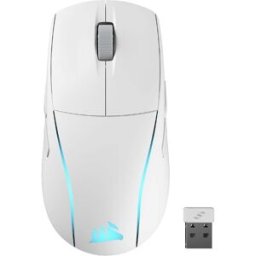 Corsair M75 Wireless Lightweight RGB Gaming Mouse – 89g Ambidextrous Mouse with MARKSMAN 26K Sensor, SLIPSTREAM Wireless & iCUE, New
