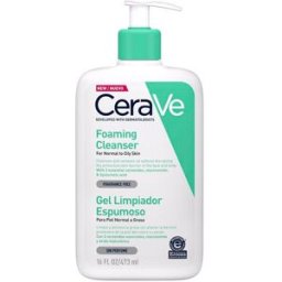 CeraVe Foaming Cleanser Face and Body for Normal to Oily Skin 473mL