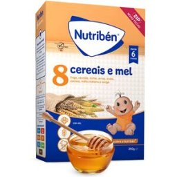 Nutriben Nutribén Flours 8 Cereals and Honey 250g