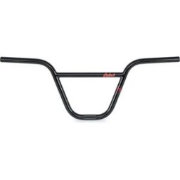 Eclat Chocolate 25.4mm BMX Handlebar (Glossy Black) - Black - Size: 9.25