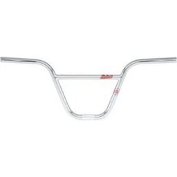 Eclat Chocolate 25.4mm BMX Handlebar (Chrome) - Silver - Size: 9.5