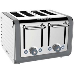 Dualit Architect 46526 4 Slot Toaster - Grey & Stainless Steel