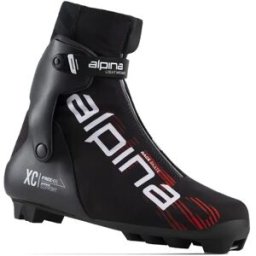 Alpina Race Skate Ski Boots (Black) - Black;Red;White - Size: 7.5 EU