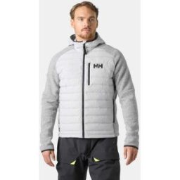 Helly Hansen Men's Skagen Hybrid Knit Insulator Grey 2XL - Grey Fog - Male