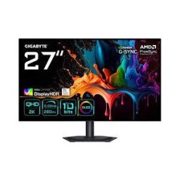 GIGABYTE MO27Q28G QHD 26.5" W-OLED 280hz Gaming Monitor - Black