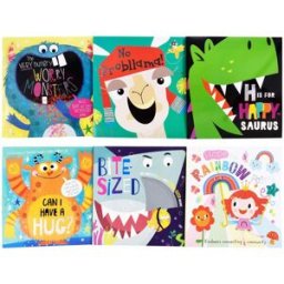 Make Believe Ideas The Very Hungry Worry Monsters & Friends 6 Books Collection Set – Feelings & Emotional Learning Collection for Kids