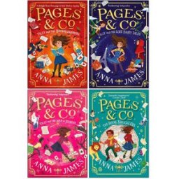 HARPERCOLLINS Anna James Pages & Co 4 Books Collection Set – Fantasy Adventure Collection