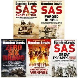 Quercus Damien Lewis 5 Books Collection Set – SAS Great Escapes & Military History Collection