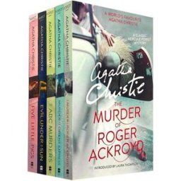 HARPERCOLLINS Best of Hercule Poirot – 5 Book Collection Set by Agatha Christie Classic Mystery & Detective Crime Novels - (The Murder of Roger Ackroyd, Murder on