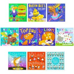Make Believe Ideas Children's Picture Books 10 Books Collection Set (Vera the Vegetarian Vulture, Queen Bee's Day Off, A Dazzle of Zebras and more...)