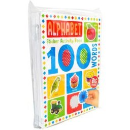 Make Believe Ideas My First 100 Words Home Learning Sticker Activity 10 Books Collection Set – Educational Activity Collection for Kids