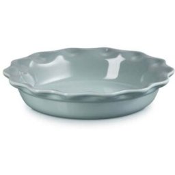 Le Creuset Heritage Stoneware 23cm Round Pie Dish - Sea Salt