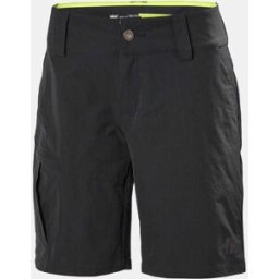 Helly Hansen Women's Quick Dry Cargo Shorts Black 36 - Ebony Black - Female