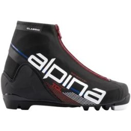 Alpina TCL Classic Classic Cross Country Ski Boots (Black) - Black;Red;White - Size: 5 EU