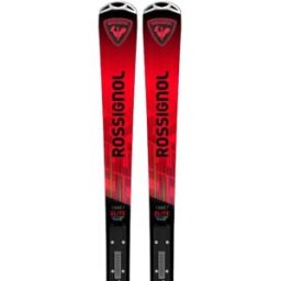 Rossignol Hero Elite MT TI Cam K + NX 12 Carving Skis (Red) - Red;Black - Size: 153cm