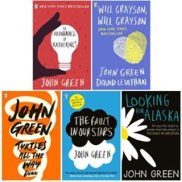 Penguin John Green 5 Books Collection Set – Looking for Alaska, The Fault in Our Stars & Bestselling YA Fiction Collection
