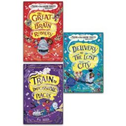 Usborne Publishing Ltd Train To Impossible Places Series 3 Books Collection Set By P.G. Bell