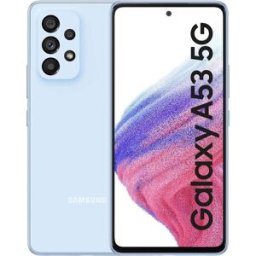 SAMSUNG Galaxy A53 5G 128GB 6GB Dual Sim Awesome Blue Unlocked Smartphone, Used - Good