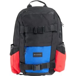 Hydroponic BG Kenter Skateboard Rucksack (Black/Red/Blue) - Black;Red;Blue