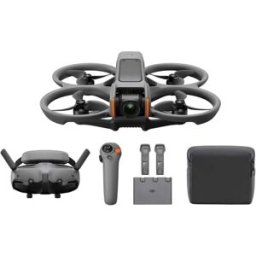 DJI Avata 2 Fly More Combo (3 Batteries), FPV Drone with Camera 4K, Immersive Experience, One-Push Acrobatics, Built-in Propeller Guard, 155° FOV, Camera Drone with Goggles 3 and RC Motion 3, Used - Like New