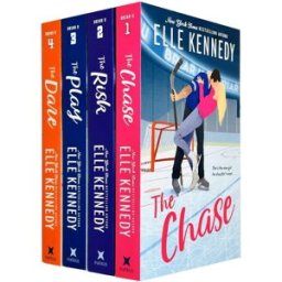 Piatkus Elle Kennedy Briar U Series Collection 4 Books Set (The Chase, The Risk, The Play, The Dare)