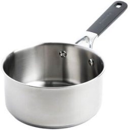 KitchenAid Classic Stainless Steel 14cm Uncoated Open Saucepan