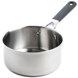 KitchenAid Classic Stainless Steel 16cm Uncoated Open Saucepan