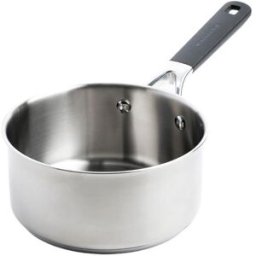 KitchenAid Classic Stainless Steel 18cm Uncoated Open Saucepan