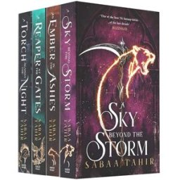 HARPERCOLLINS Sabaa Tahir Ember Quartet Series 4 Books Set - A Sky Beyond the Storm, An Ember In The Ashes, A Torch Against The Night & More